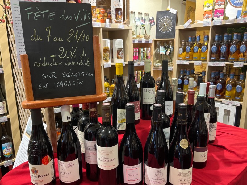 La Fête des vins du 7 au 21 Octobre 2022