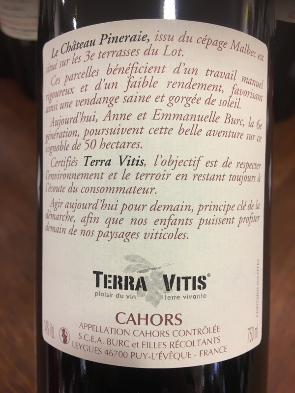 Cahors, Révélations Malbec !