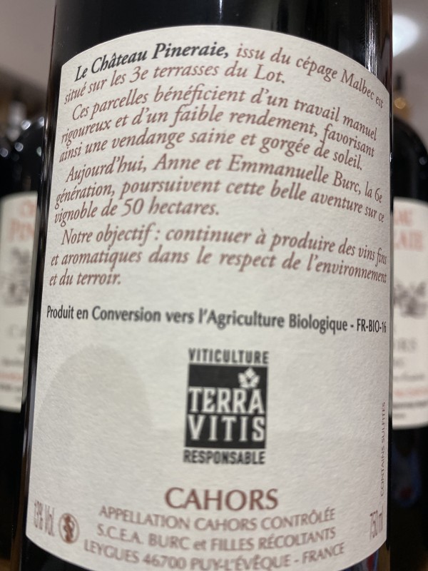 CAHORS, Révélations MALBEC !